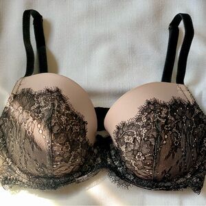 Elegant Black Lace Bra